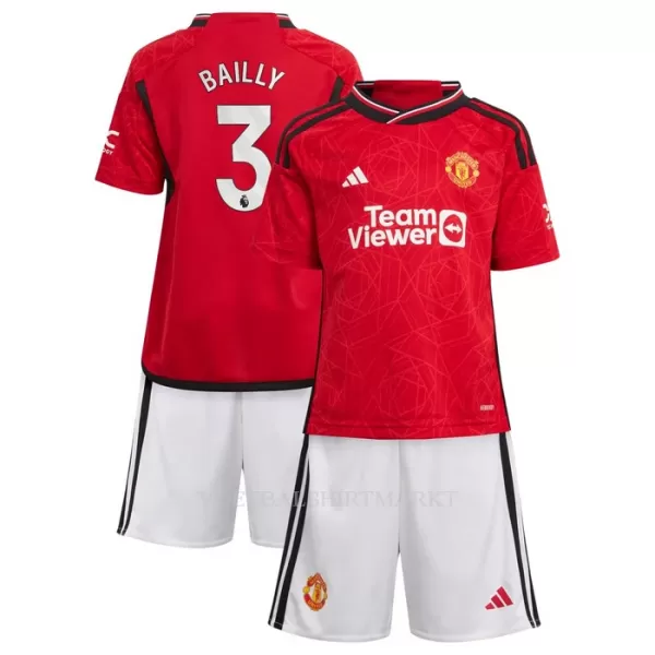 Manchester United Bailly 3 Tenue Kind Thuis 2023/24