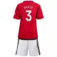 Manchester United Bailly 3 Tenue Kind Thuis 2023/24