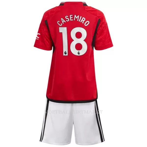 Manchester United Casemiro 18 Tenue Kind Thuis 2023/24