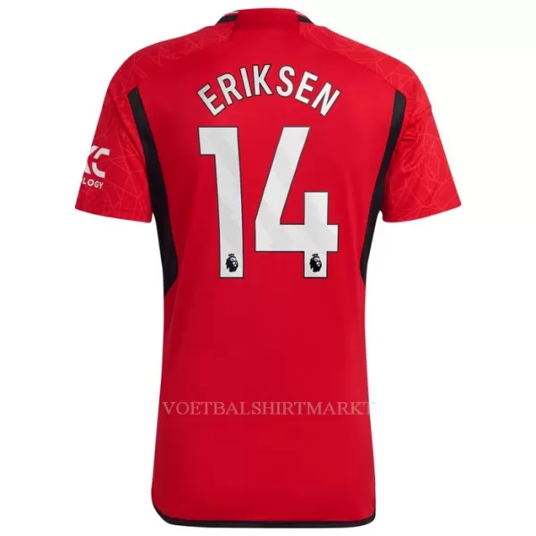 Manchester United Eriksen 14 Shirt Heren Thuis 2023/24