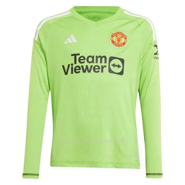 Manchester United Heaton 22 Keeper Shirt Heren Thuis 2023/24 Lange Mouw