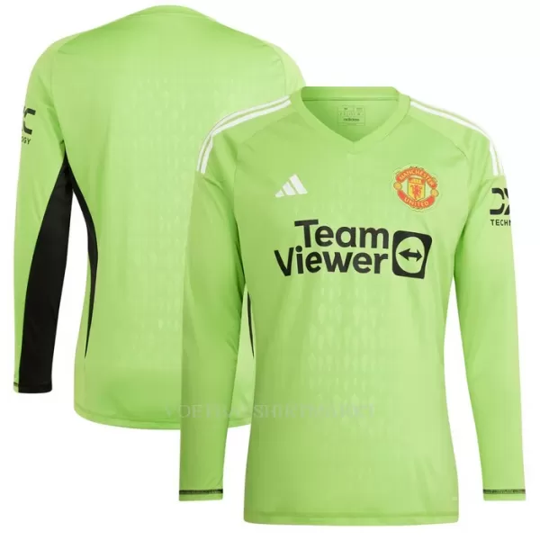 Manchester United Keeper Shirt Heren Thuis 2023/24 Lange Mouw