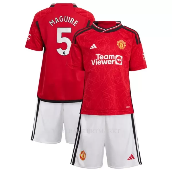 Manchester United Maguire 5 Tenue Kind Thuis 2023/24