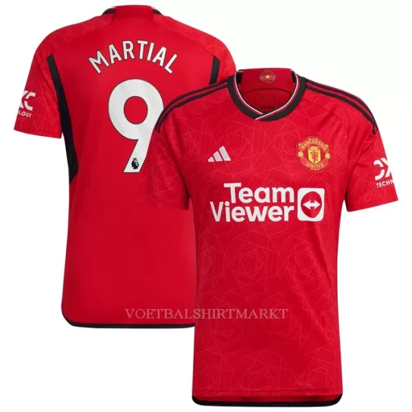 Manchester United Martial 9 Shirt Heren Thuis 2023/24