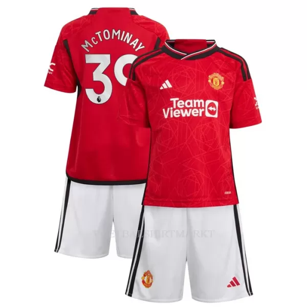 Manchester United McTominay 39 Tenue Kind Thuis 2023/24