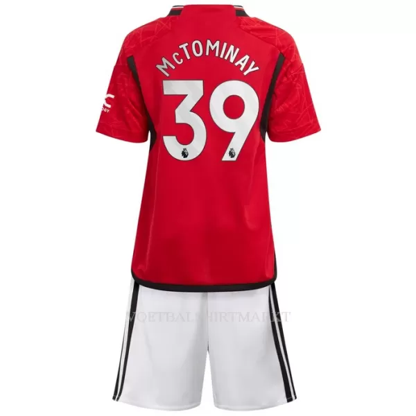 Manchester United McTominay 39 Tenue Kind Thuis 2023/24