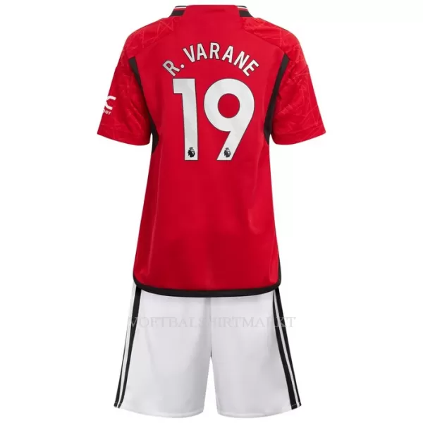 Manchester United R. Varane 19 Tenue Kind Thuis 2023/24