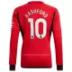 Manchester United Rashford 10 Shirt Heren Thuis 2023/24 Lange Mouw