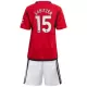 Manchester United Sabitzer 15 Tenue Kind Thuis 2023/24