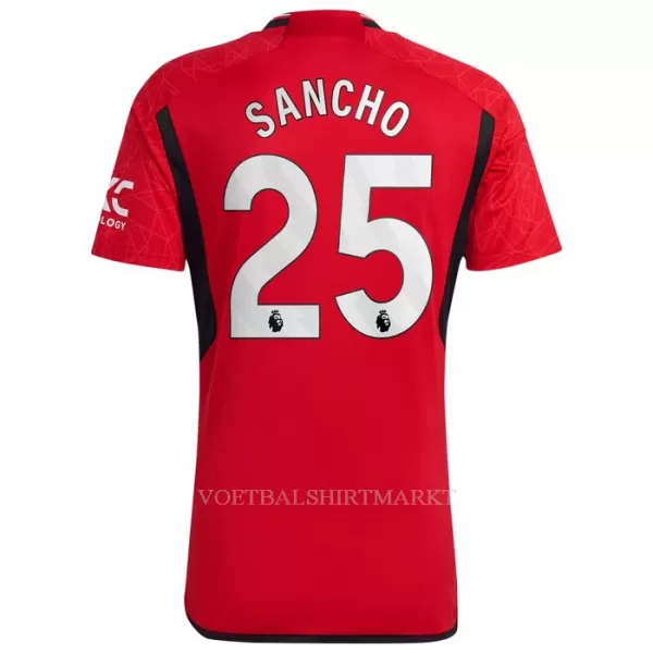 Manchester United Sancho 25 Shirt Heren Thuis 2023/24