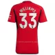 Manchester United Williams 33 Shirt Heren Thuis 2023/24