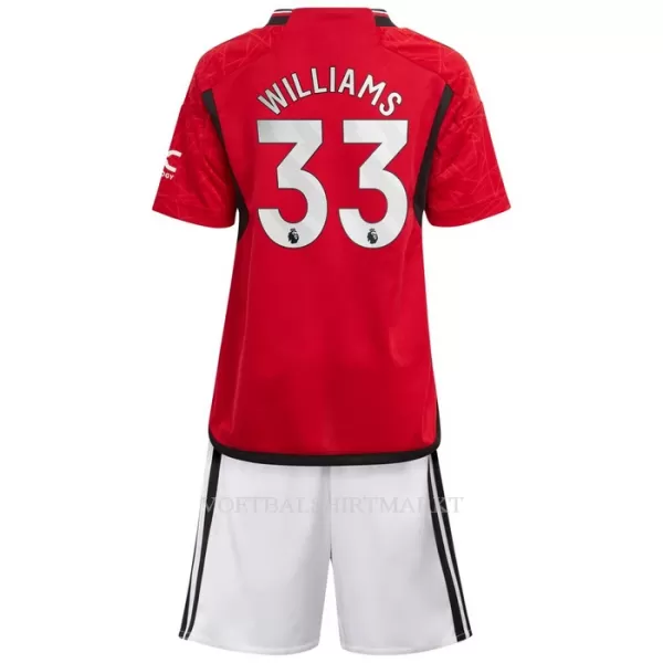 Manchester United Williams 33 Tenue Kind Thuis 2023/24