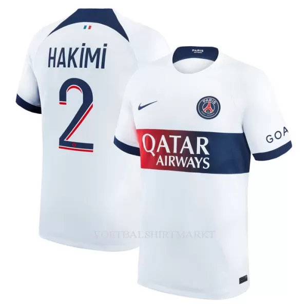 Paris Saint-Germain Hakimi 2 Shirt Heren Uit 2023/24