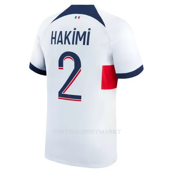 Paris Saint-Germain Hakimi 2 Shirt Heren Uit 2023/24