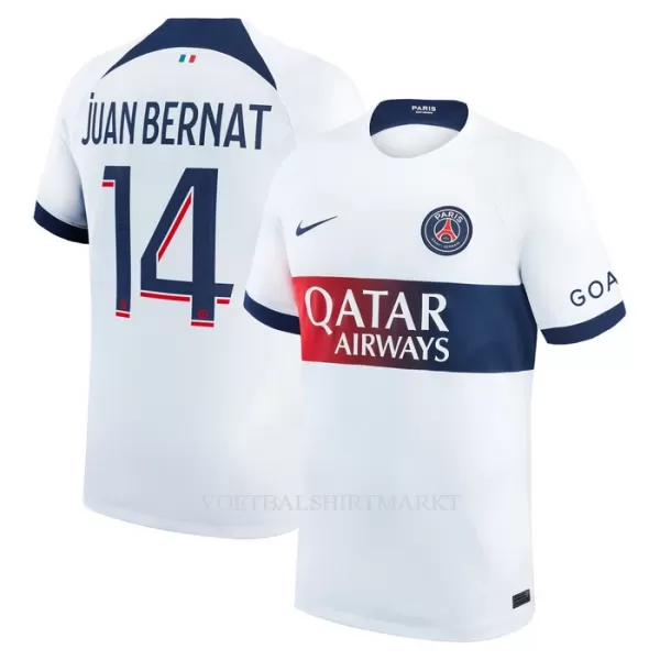 Paris Saint-Germain Juan Bernat 14 Shirt Heren Uit 2023/24