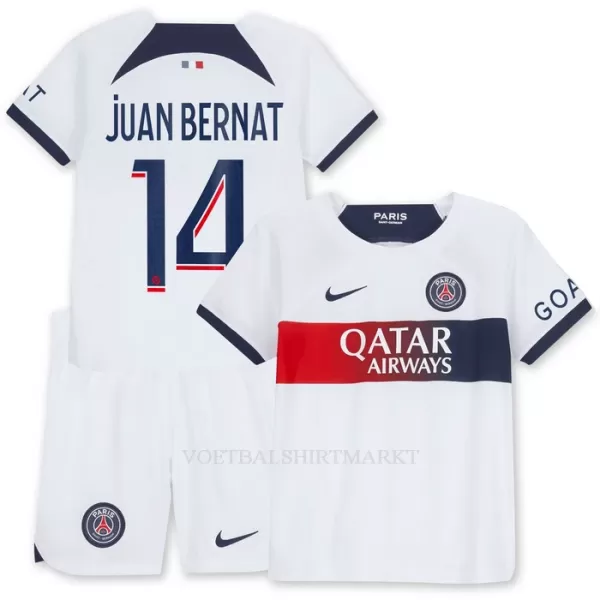 Paris Saint-Germain Juan Bernat 14 Tenue Kind Uit 2023/24