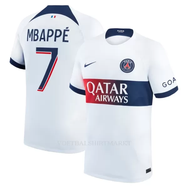 Paris Saint-Germain Mbappé 7 Shirt Heren Uit 2023/24