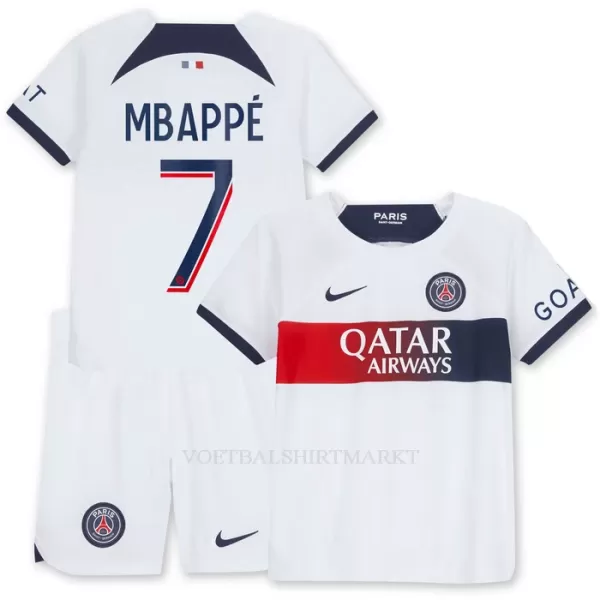 Paris Saint-Germain Mbappé 7 Tenue Kind Uit 2023/24