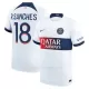 Paris Saint-Germain R.Sanches 18 Shirt Heren Uit 2023/24