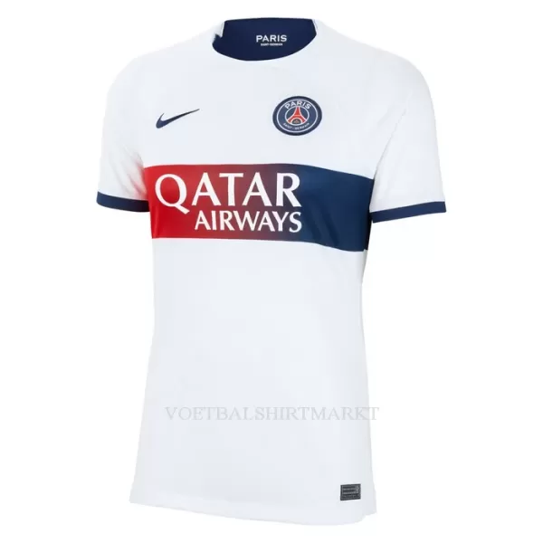 Paris Saint-Germain Shirt Dames Uit 2023/24