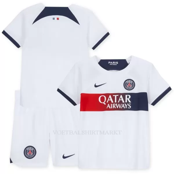 Paris Saint-Germain Tenue Kind Uit 2023/24