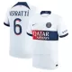 Paris Saint-Germain Verratti 6 Shirt Heren Uit 2023/24