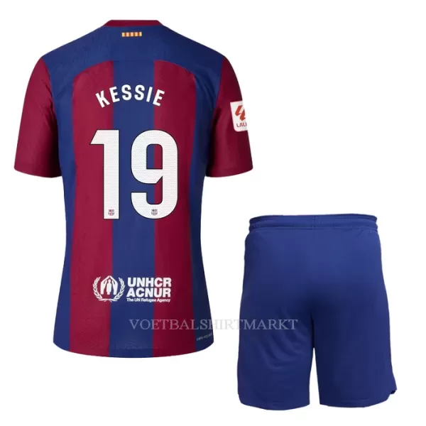 FC Barcelona Kessie 19 Tenue Kind Thuis 2023/24