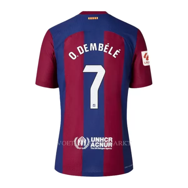 FC Barcelona O. Dembele 7 Shirt Heren Thuis 2023/24