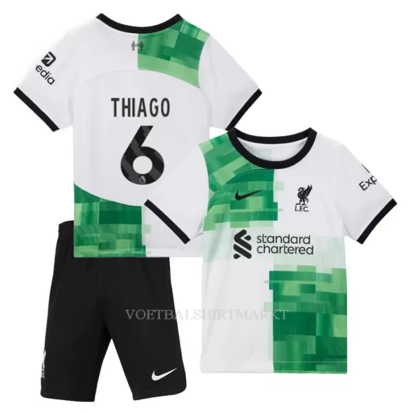 Liverpool Thiago 6 Tenue Kind Uit 2023/24