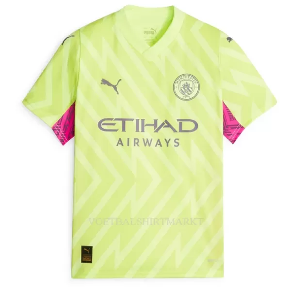 Manchester City Champions of Europe Keeper Shirt Heren Derde 2023/24