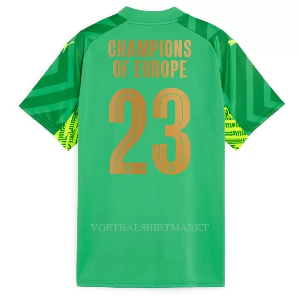 Manchester City Champions of Europe Keeper Shirt Heren Thuis 2023/24