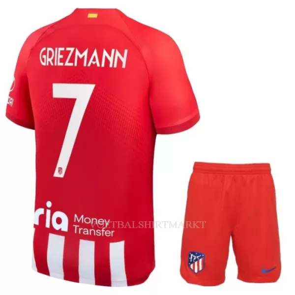 Atlético Madrid Griezmann 7 Tenue Kind Thuis 2023/24