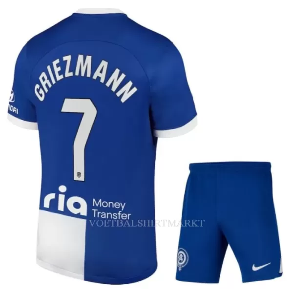 Atlético Madrid Griezmann 7 Tenue Kind Uit 2023/24