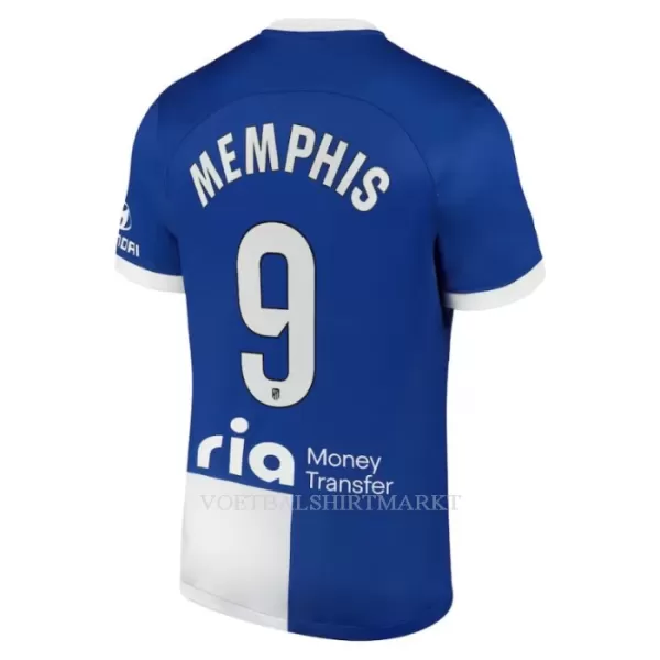 Atlético Madrid Memphis 9 Shirt Heren Uit 2023/24