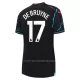 Manchester City De Bruyne 17 Shirt Dames Derde 2023/24