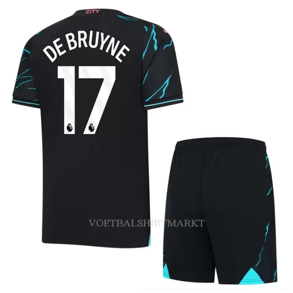 Manchester City De Bruyne 17 Tenue Kind Derde 2023/24