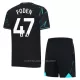 Manchester City Foden 47 Tenue Kind Derde 2023/24