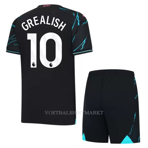 Manchester City Grealish 10 Tenue Kind Derde 2023/24