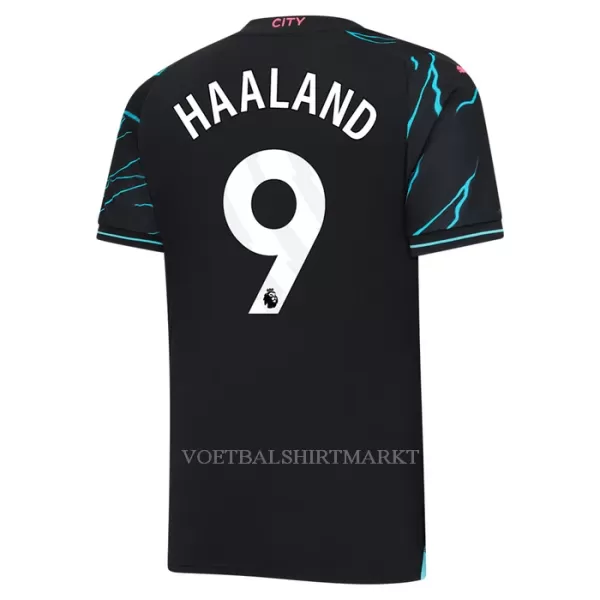 Manchester City Haaland 9 Shirt Heren Derde 2023/24