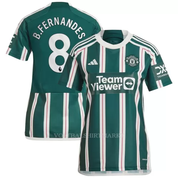 Manchester United Bruno Fernandes 8 Shirt Dames Uit 2023/24