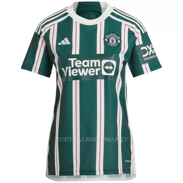 Manchester United Bruno Fernandes 8 Shirt Dames Uit 2023/24