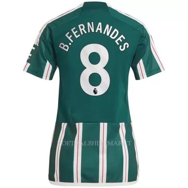 Manchester United Bruno Fernandes 8 Shirt Dames Uit 2023/24