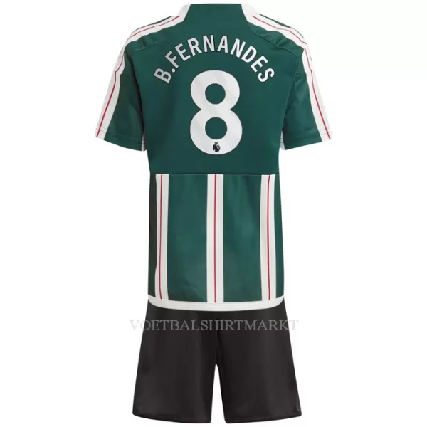 Manchester United Bruno Fernandes 8 Tenue Kind Uit 2023/24