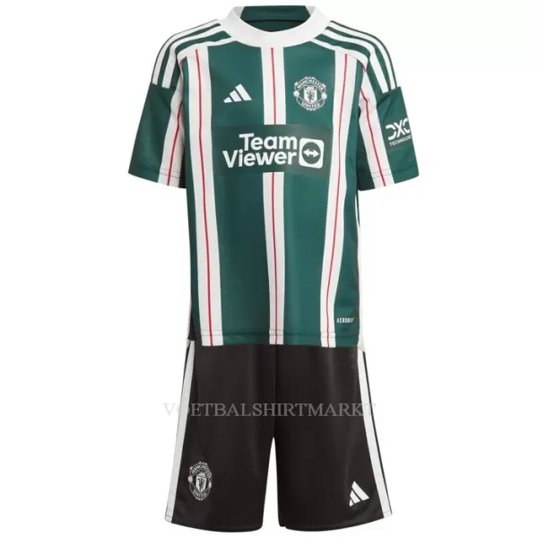 Manchester United Bruno Fernandes 8 Tenue Kind Uit 2023/24