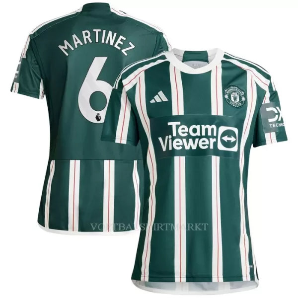 Manchester United Martinez 6 Shirt Heren Uit 2023/24