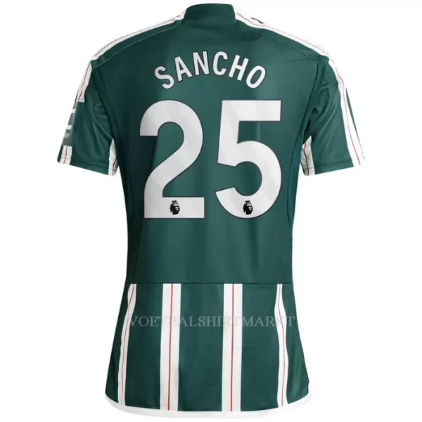 Manchester United Sancho 25 Shirt Heren Uit 2023/24