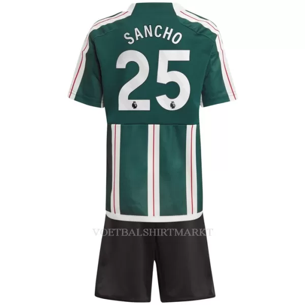 Manchester United Sancho 25 Tenue Kind Uit 2023/24