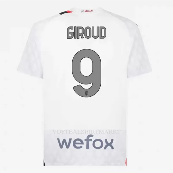 AC Milan Giroud 9 Shirt Heren Uit 2023/24