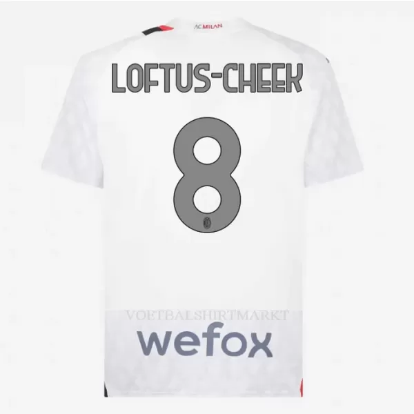 AC Milan Loftus-Cheek 8 Shirt Heren Uit 2023/24