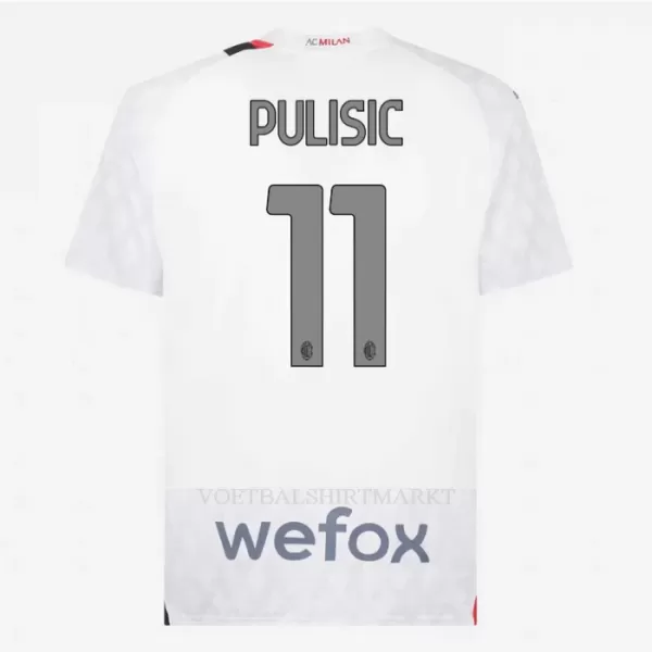 AC Milan Pulisic 11 Shirt Heren Uit 2023/24